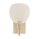 Washi Fan Sconce