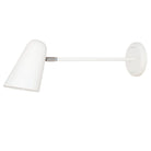 Wildwood shown in White with Polished Nickel Accents