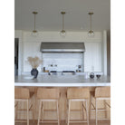 Alto Rod 8" Clear shown in Brass