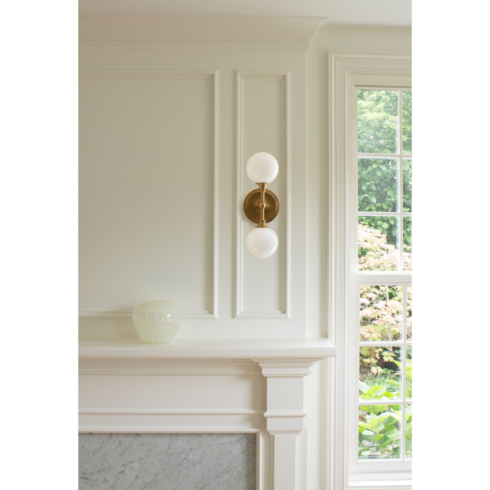 Bijou Double  shown in Heirloom Brass