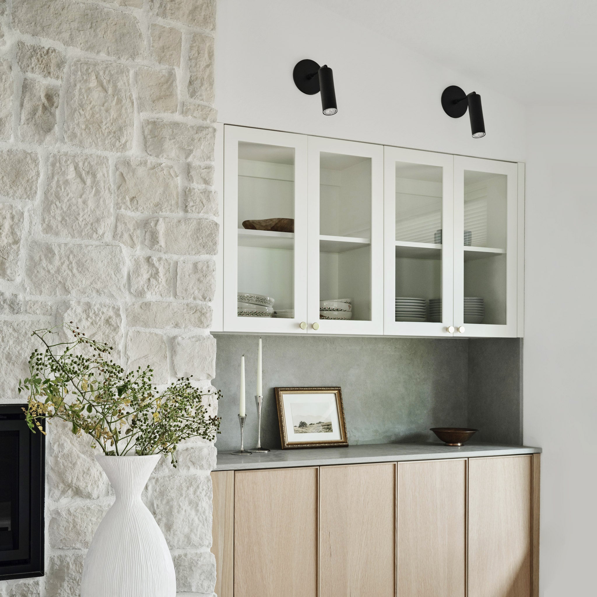 Fjord Spot in Matte Black. Interior design by Jessica Reynaud. Photography by Madeline Tolle