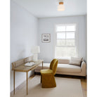 Glass Amélie Surface 8" shown with a Maple wood canopy