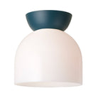 Glass Amélie Surface 8" shown with an Ocean Blue canopy