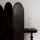 Josephine Table Lamp shown in Heirloom Brass