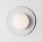 Kalpana Moon Large with Natural White Glaze