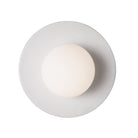 Kalpana Moon Large with Natural White Glaze