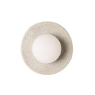 Kalpana Moon Small with Gloss Crackle Glaze