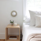 Kalpana Moon Large with Gloss Crackle Glaze