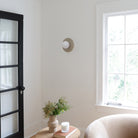 Kalpana Moon Large with Gloss Crackle Glaze