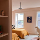 Marie Pendant in Matte Black. Interior Design by Hovey Design