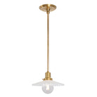Marjorie Rod Pendant shown in Heirloom Brass
