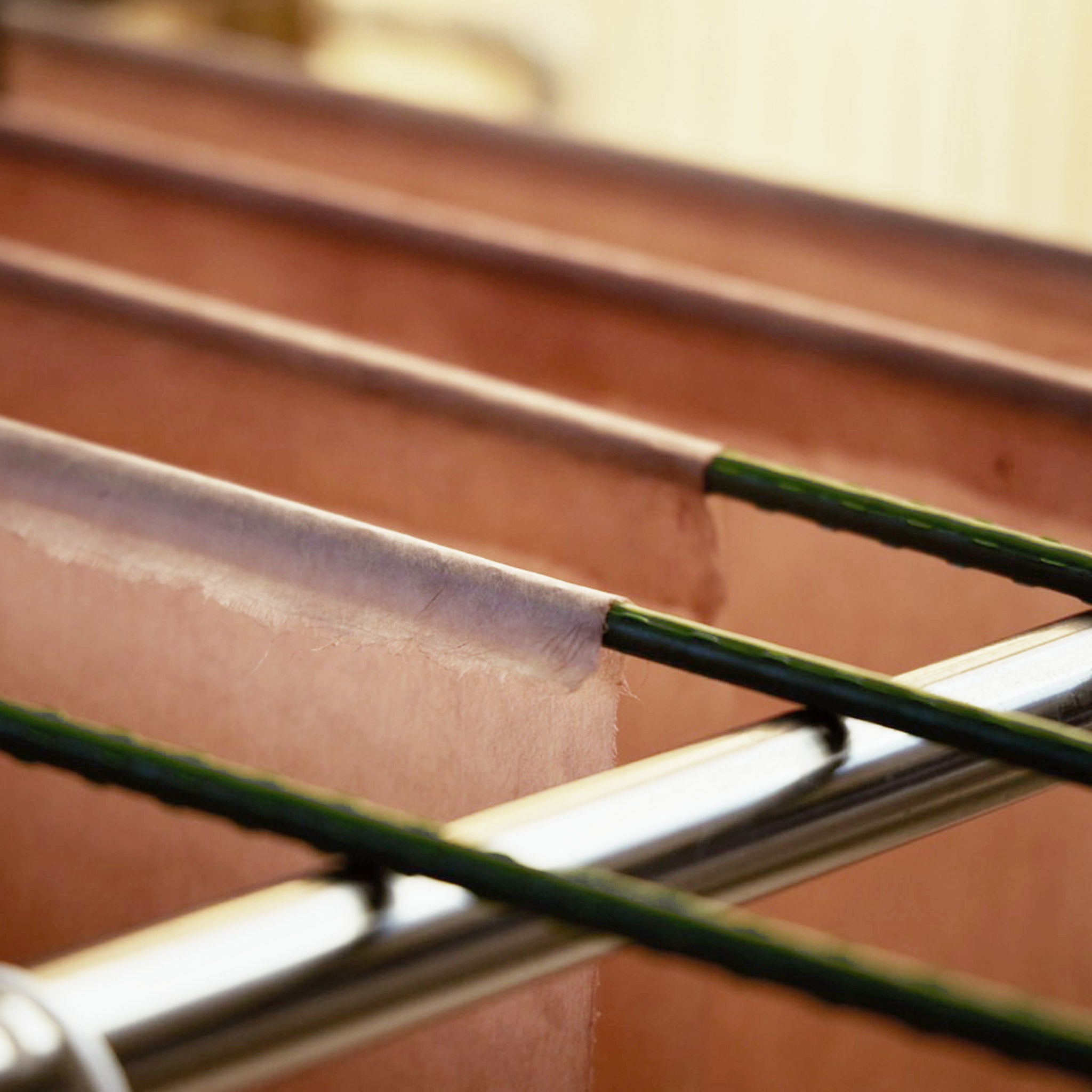 Kakishibu washi drying