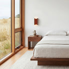 McKenzie Sconce shown in Walnut with a Cinnamon Ceramic Finish