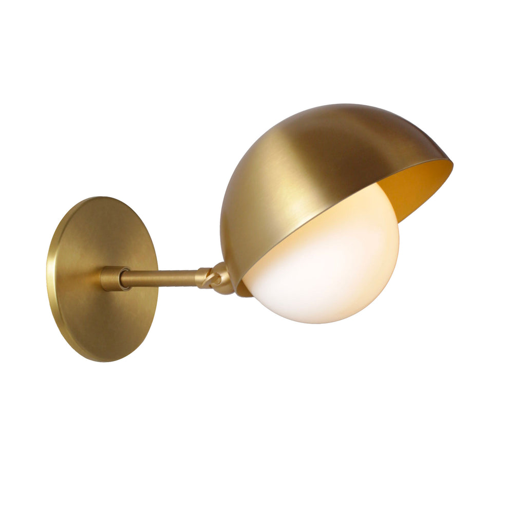 Noor Sconce in Heirloom Brass