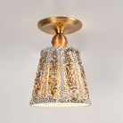 Oxford Surface shown in Heirloom Brass with a Winfleur Mustard Shade