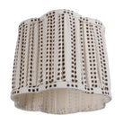 Aspen Coco Scallop 10" Shade Detail