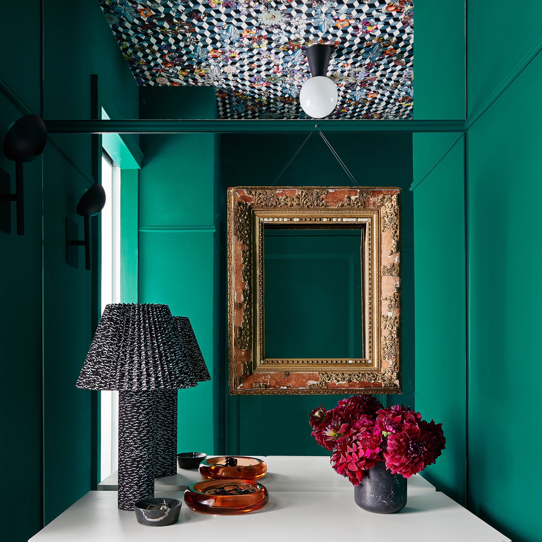 Sierra 8" shown in Matte Black. Interior Design by Sinclair Designs. Photo by Sean Litchfield