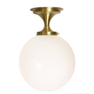 Sorbonne Surface 12" Globe shown in Brass