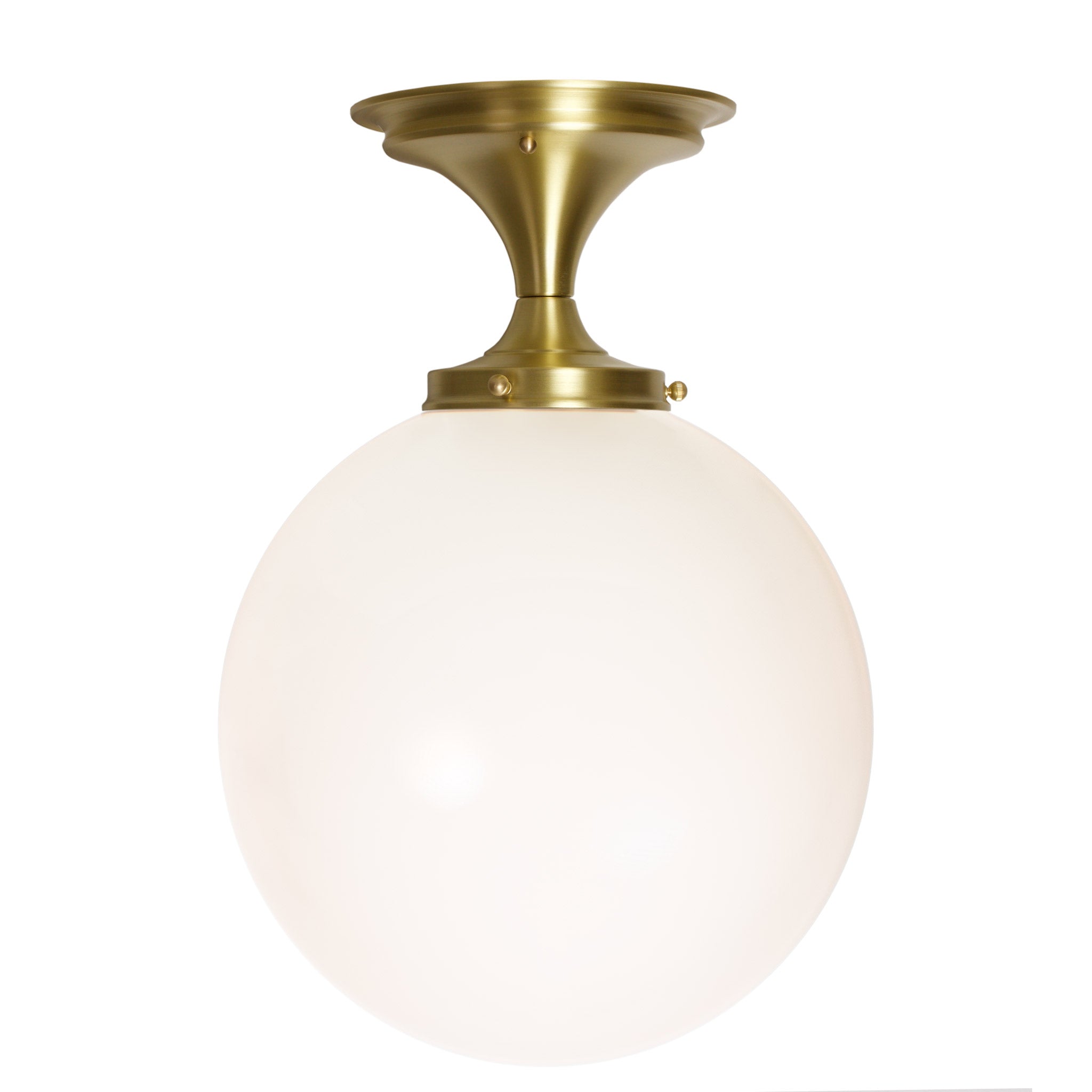 Sorbonne Surface 12" Globe shown in Brass