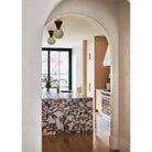 Summit 12" shown in Heirloom Brass. Interior design by Corvino Design. Photo by Nicole Franzen