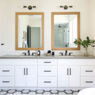 Venus shown in Graphite Patina with Brass accents. Interior design by Brooke Wagner Design. Photo by Ryan Garvin