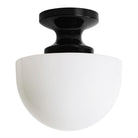 Allison Large shown in Gloss Black Glaze ceramic