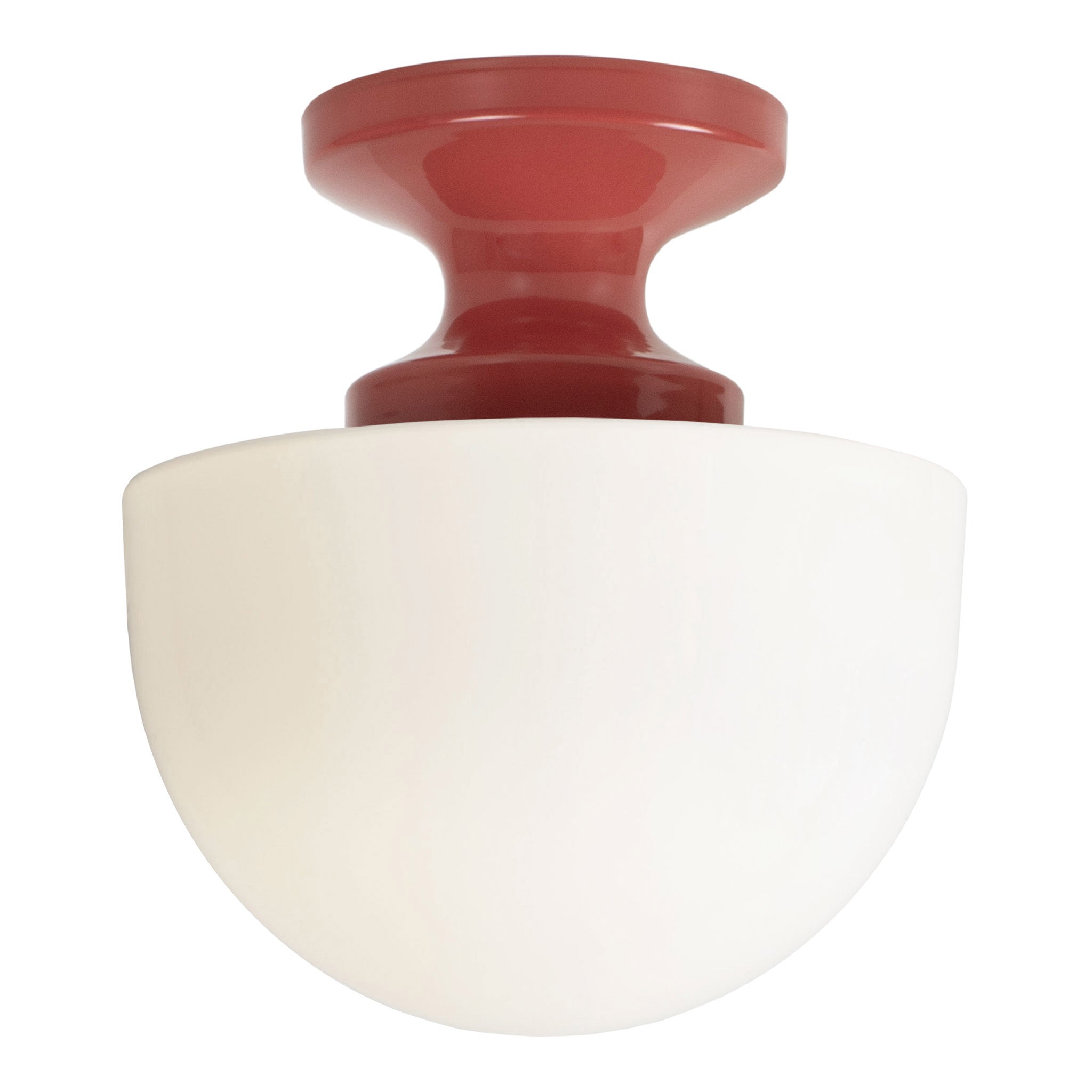 Allison Large shown in Gloss Coral Rose ceramic