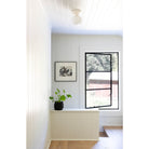 Allison shown in Gloss White Glaze ceramic