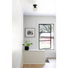 Allison shown in Gloss Black Glaze ceramic