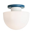 Anni Large shown with an Ocean Blue canopy and White accent finish