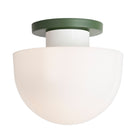 Anni Large shown with a Secret Garden Green canopy and White accent finish