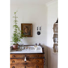 Bijou Double Candle shown in Graphite Patina. Interior design by Sarah J. Meyer Design