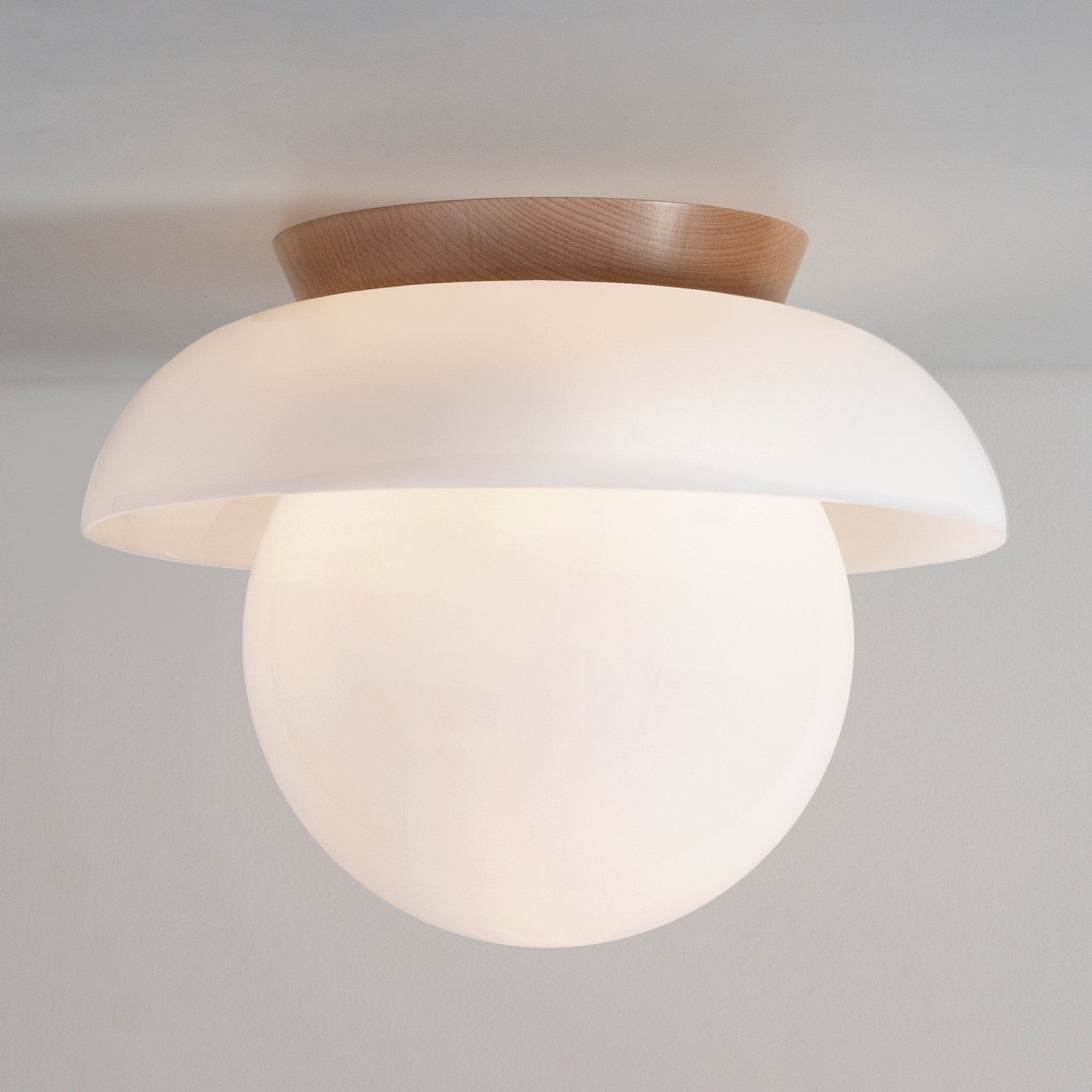 Glass Lexi Large 8" shown in Maple