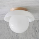 Glass Lexi Large 8" shown in Maple