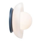 Glass Lexi Large 6" globe shown in Ocean Blue