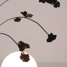 Graphite Patina flower finish