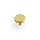 Jane cabinet knob shown in Brass