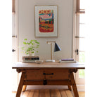 Petra Articulated Lamp shown in Matte Black. Interior design by Sarah J. Meyer Design