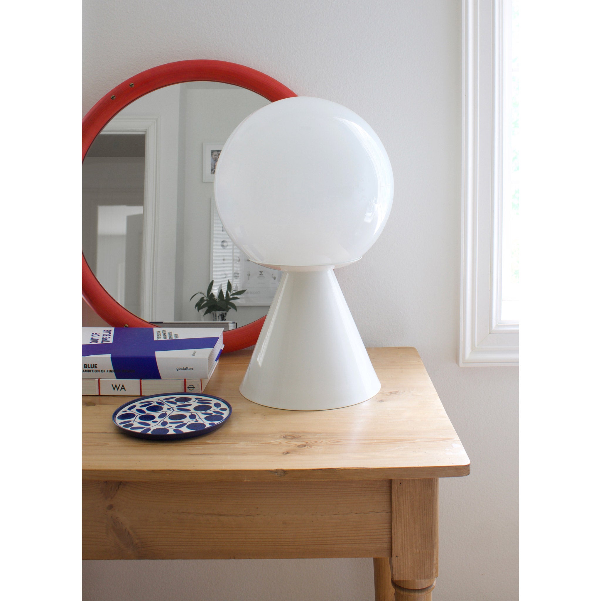 Summit Table Lamp shown in White