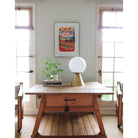 Summit Table Lamp shown in Heirloom Brass