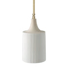 Tumwater Small Pendant shown in Brass