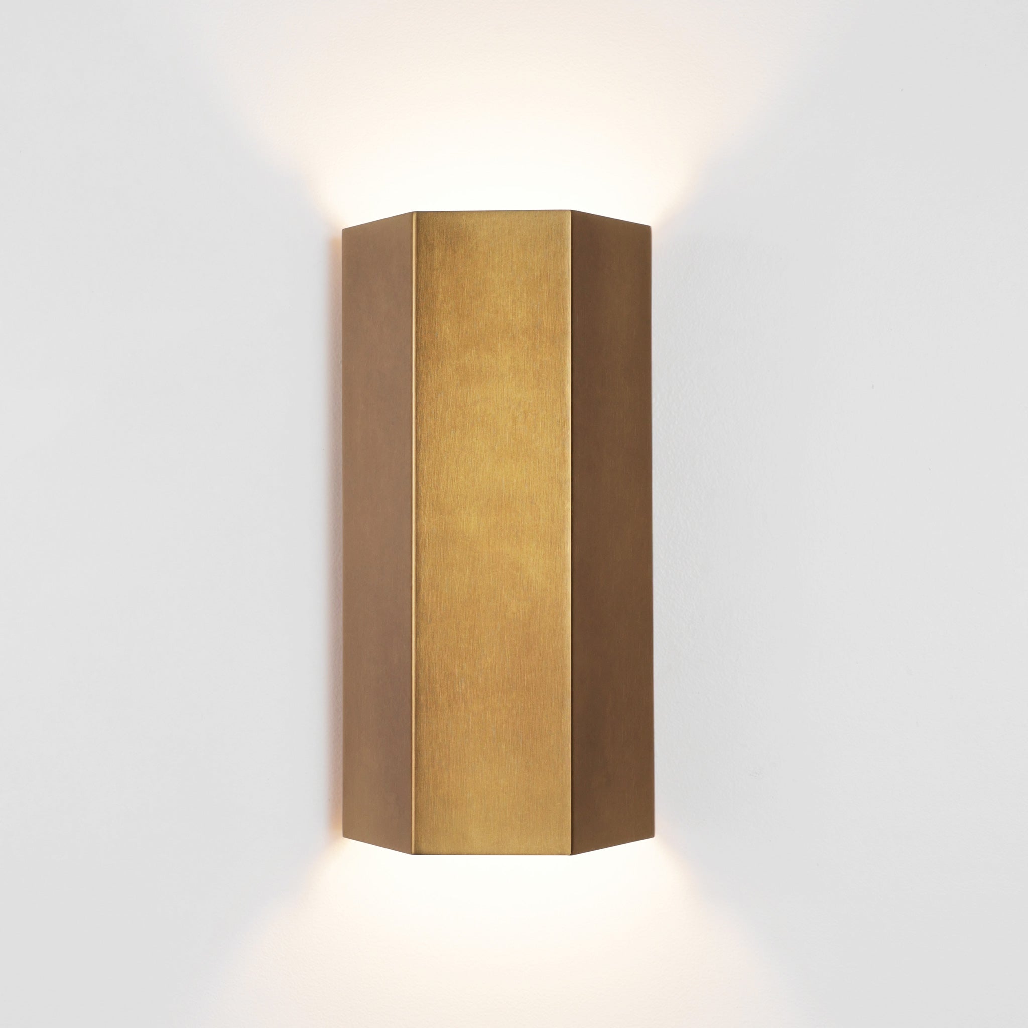 Viviane ADA Sconce shown in Heirloom Brass