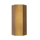 Viviane ADA Sconce shown in Heirloom Brass