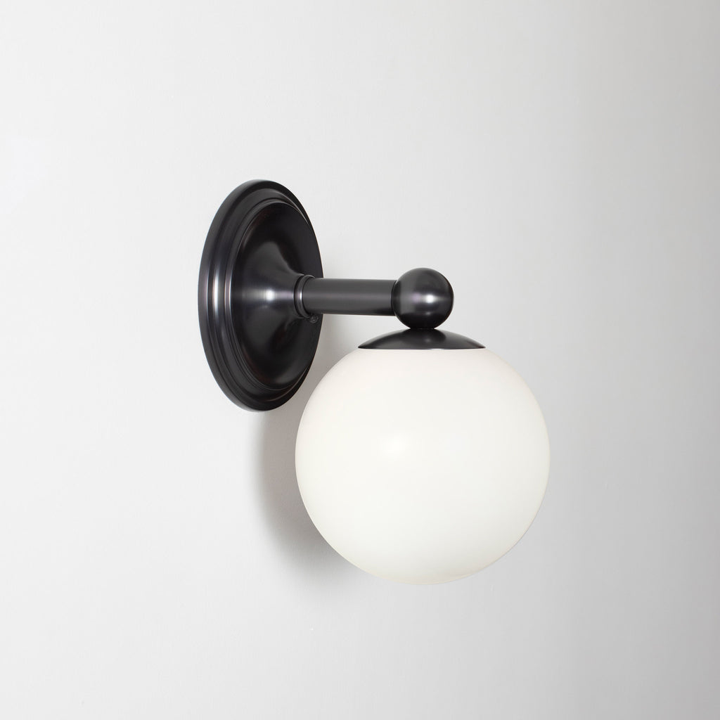 Eleanor Sconce shown in Graphite Patina