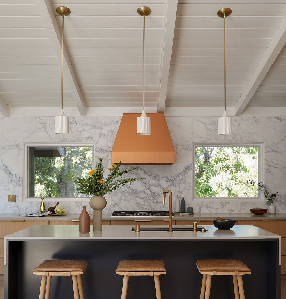 Tumwater Small Pendant, Interior Design by Cathie Hong, Photography by Margaret Austin