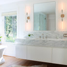 Venus Sconces with T10 Bulb 6W Filament Light Bulbs