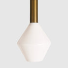 Aurora Pendant shown in Heirloom Brass