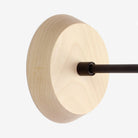 Mounting canopy shown in Maple with a Graphite Patina arm