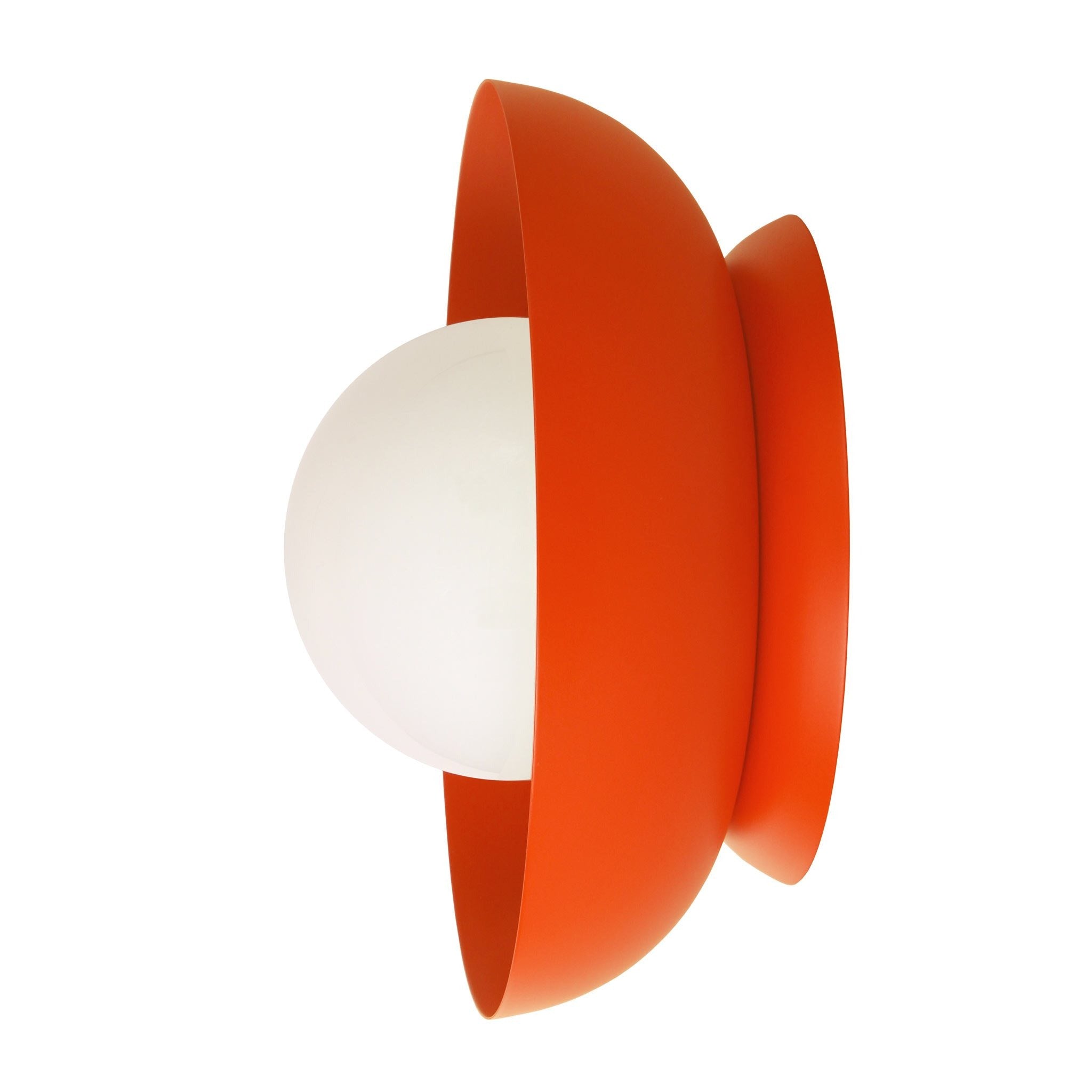 Lexi Large 6” shown with a Solid shade in Persimmon and Persimmon canopy