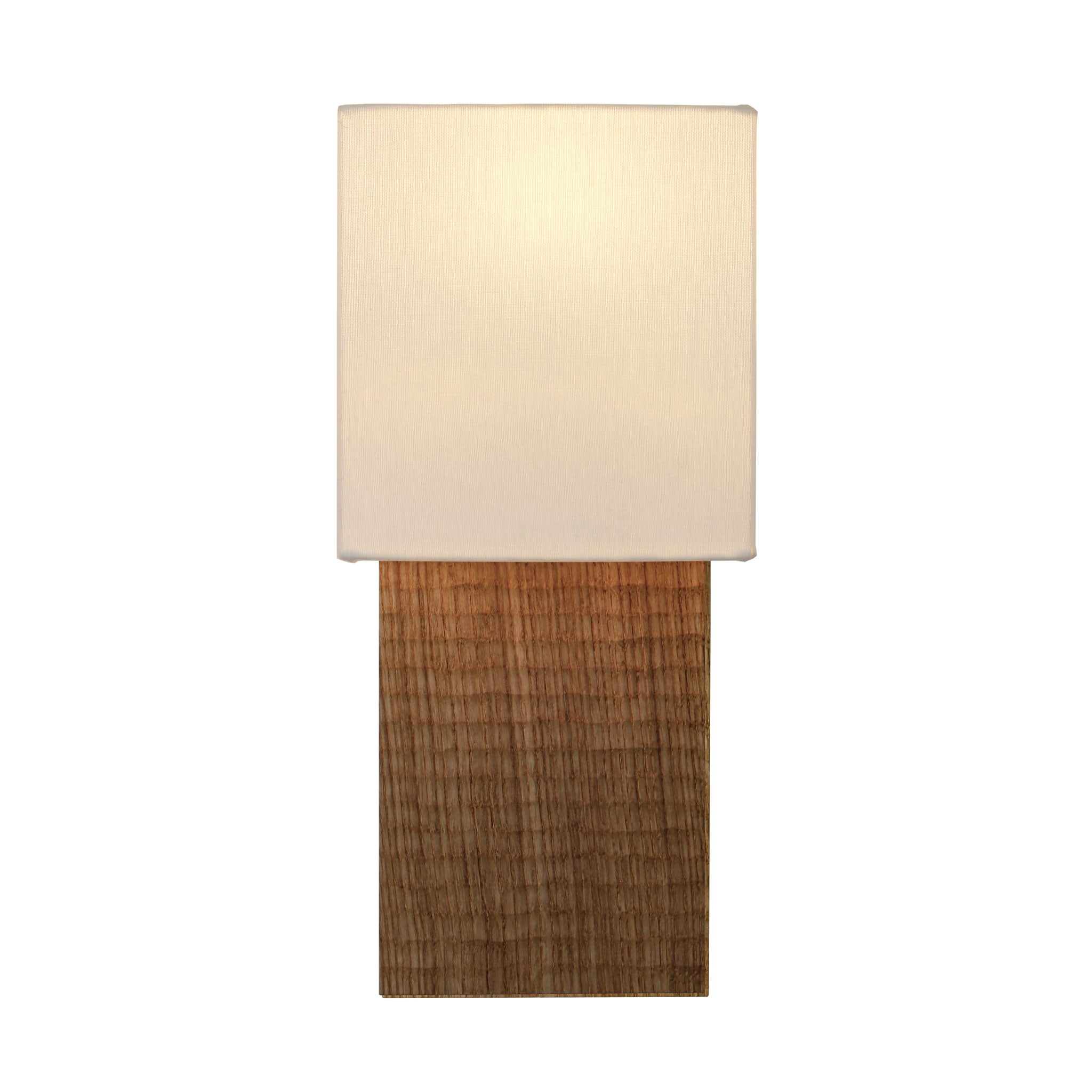 Ode Sconce shown in Oak